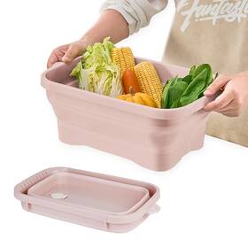 Daimix 759163993208 Collapsible Dish Pans 2gal 7.5l Capacity Plastic Tub Dishpan