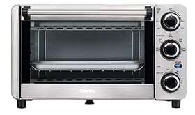 Dbto0412bbss Danby 0.4 Cu. Ft. 4 Slice Toaster Oven Holds 9 Inch Pizza