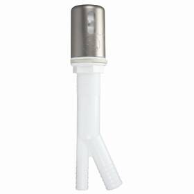 9d00010924 Danco Dishwasher Air Gap Body And Cap Brushed Nickel -