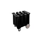 Dc700110 Cambro Black Column Dish Caddy For Plates With 099511241019