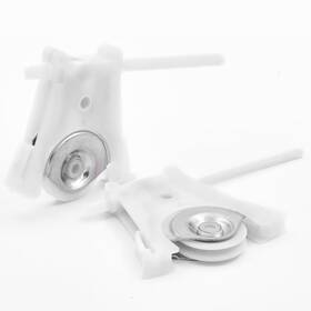 Hc-fs-410-420 Decebalus 2 Pack Sliding Screen Door Lower Roller Assembly Compatible With Andersen Pa