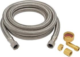 Decosource 744110338713 Dishwasher Installation Kit - 5 Feet Long Hose And 4 Appl