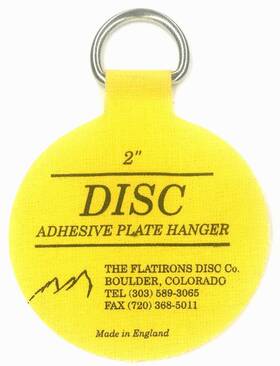 B01m0fb8ku Disc Flatirons Adhesive Plate Hangers 2 Inch 8 Pack