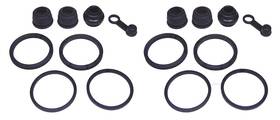 0106-006f Distance Powersports 0106-006 Front Brake Caliper Rebuild Repair Parts Kit Set Of 2 Compatible W