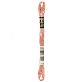 117-352 Dmc 12 Pack 6-strand Embroidery Cotton 8.7yd-light Coral