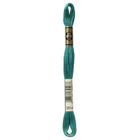 117-3814 Dmc 12 Pack 6-strand Embroidery Cotton 8.7yd-dark Aquamarine