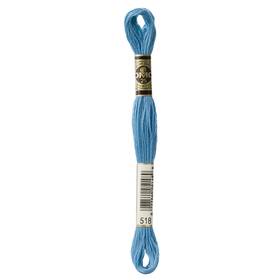 117-518 Dmc 12 Pack - 6-strand Embroidery Cotton 8.7yd-light Wedgewood