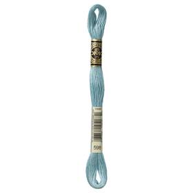 117-598 Dmc 12 Pack - 6-strand Embroidery Cotton 8.7yd-light Turquoise