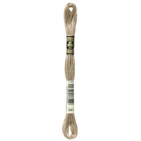 117-841 Dmc 12 Pack 6-strand Embroidery Cotton 8.7yd-light Beige Brown