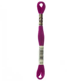 8.7yd-medium Dmc 117-917 12 Pack 6-strand Embroidery Cotton Plum