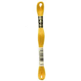 8.7yd-deep Dmc 117-972 12 Pack - 6-strand Embroidery Cotton Canary