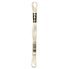 8.7yd-ecru Dmc 117-ecru 12 Pack - 6-strand Embroidery Cotton
