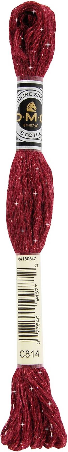 617-c814 Dmc 6 Pack - 6-strand Etoile Embroidery Floss 8.7yd-dark Garnet