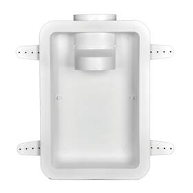 Drb4xzw Dundas Jafine Recessed Dryer Vent Box 4 Inch White