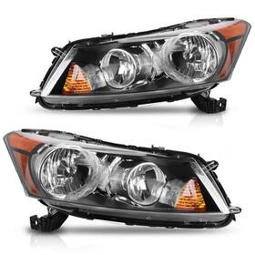 Dha00202 Dwvo Headlight Assembly Compatible With 08-12 2008 2009 2010 2011 2012 Accord