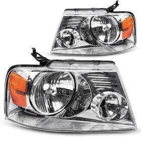 Dha008 Dwvo Headlight Assembly Compatible With 2004 2005 2006 2007 2008 Ford F150 Pi