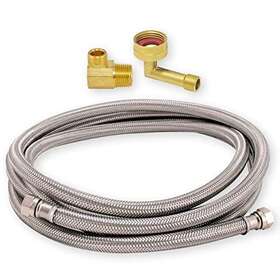 Eastman 091712410454 Dishwasher Installation Kit 3/8 Inch Compression Mip Elbow