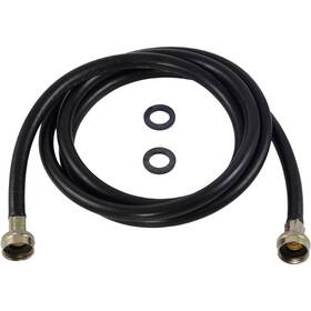 60327n Eastman Washing Machine Fill Hose 3/4 Inch Fht Connection 8 Foot Black Rubb