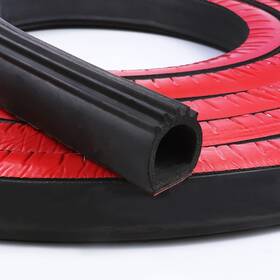 Esd25blkua Edgeseal D Shape Door Rubber Seal Strip 1 Inch Rv Slide Out Self-adhesive Epdm