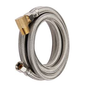 Efield 791689823843 Premium Stainless Steel Dishwasher Hose - 6 Ft Length Burst Proof Water Suppl
