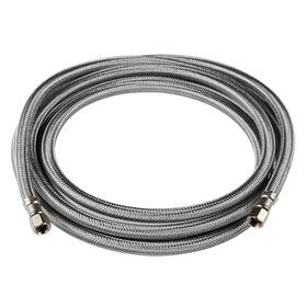 Ss141460 Efield 5 Ft Stainless Steel Braided Ice Maker Hose With 1/4 Inch Comp By Conne