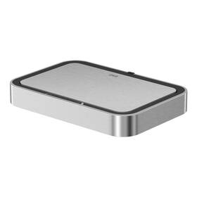 9378mmt-50l-lid Eko Deluxe Mirage-t 13.21 Gallon Sensor Trash Can Replacement Lid Matte