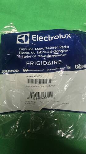 Electrolux 012505453212 Frigidaire Dwbrackit1 Dishwasher Side Mount Kit