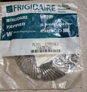 154207502 Electrolux Frigidaire Dishwasher Plate Strainer Part Free Shipping New Nos