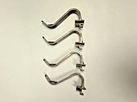 154528804 Electrolux Dishwasher Upper Dishrack Tine Row Curved Clip P2533