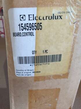 154596505 Electrolux Frigidaire Dishwasher Control Board Part # Nos
