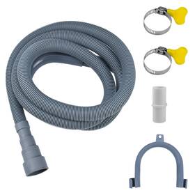 Enenes 715968918877 13feet Universal Washing Machine And Dishwasher Drain Hose Flexible Corrugated