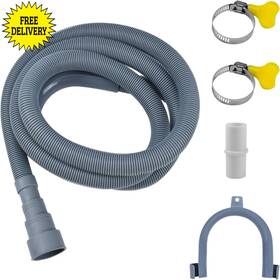 Enenes 715968920399 6.5ft Universal Washing Machine And Dishwasher Drain Hose Flexible Extension Kit