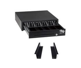 Eom-100 Eom-pos 50 Cash Register Money Drawer Mounting Brackets For Under Counter Installation