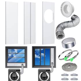 Cdrv-01hose Estoder Window Dryer Vent Kit With 4 Inch 10 Feet Hose Universal Ve