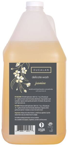 45471 Eucalan Fine Fabric Wash 1gal-jasmine