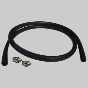 Hrbdis03eb Everbilt 6 Ft. Dishwasher Discharge Hose With 2 Stainless Steel Clamps New