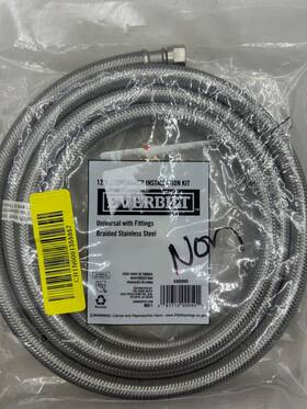 69008hd Everbilt 3/8 Inch X 60 Stainless Steel Universal Dishwasher Supply Line