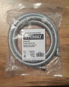 69005hd Everbilt 6foot Stainless Steel Dishwasher Connection Kit Fittings Hose #69005hd