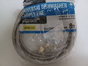 98288 Everbilt 3/8 Inch Comp X 8 Ft. 2.4m Universal Dishwasher Supply Line