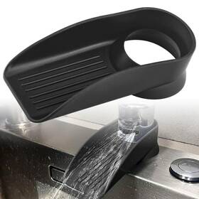 Dhfo-1g2 Fennoral Air Gap Cover Water Ramp Silicone Splash Guard Black 4 Ov