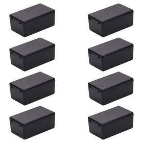 Fielect 882469924642 8pcs Dustproof Electronic Junction Box Plastic Enclosure Project