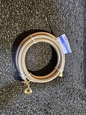 50-1032l First Class Qty 5 Stainless Steel 6ft Dishwasher Connector 3/8 Inch X 3/4