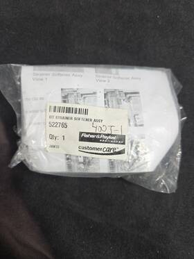 522765 Fisher & Paykel Kit Strainer Softener Assy