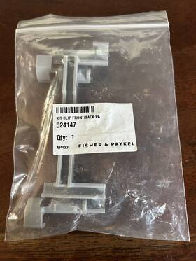 524147 Fisher & Paykel Kit Clip Front/back Pa Oem