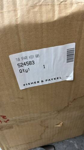 524583 Fisher & Paykel And Dishwasher Tub