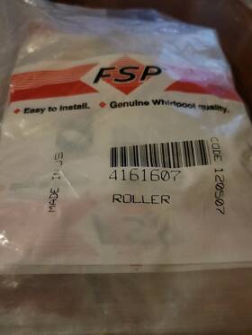 Fp-4161607 Foreverpro 4161607 Roller Upper Rack For Whirlpool Dishwasher 116008 3127 Ah3