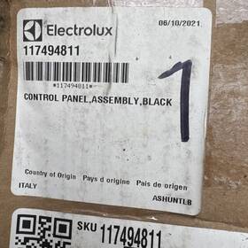 117494811 Frigidaire Touchpad And Control Panel Oem - Brand New Black