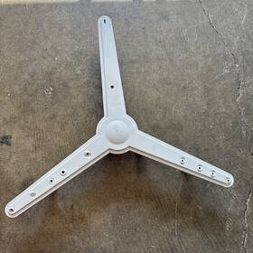 154467702154608102 Frigidaire Original 1544677 Lower Spray Arm Light Gray 1546081 Gld2445rfso Dm1