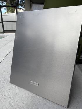 154580701 Frigidaire Oem Dishwasher Door Assembly Outer Front Panel Stainless #