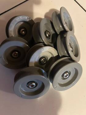 Lfid2426tf5a Frigidaire 2426tf5a Dishwasher Model#lfid2426tf5a Eight 8 Dish Rack Wheels With Axle Bolts